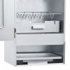 BBQ Oven Smoker with 2.2 lb Wood Chips 17.5"x11.4"x32.7"