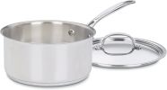Chef's Classic 7-Piece Stainless Steel Cookware Set with Lid