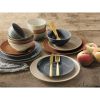 Painter's Palette 16-Piece Stoneware Dinnerware Set