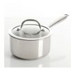 10-Piece Silver Stainless Steel Cookware Set