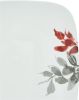 16-Piece Asian Style Kyoto Leaf Porcelain Dinnerware Set (Serves 4