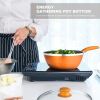 Kitchen Cookware Set, 6 PCS Nonstick Cookware and Pan Set, Kitchen Cookware Set, Frying Pan, Stock Pot, Milk Pan Orange