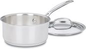 Chef's Classic 7-Piece Stainless Steel Cookware Set with Lid