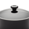 17-Piece High Performance Nonstick Aluminum Pots and Pans Set, Cookware Set, Black