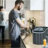 26 lb countertop ice maker,Black Stainless Steel
