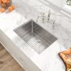 Lordear 32 Inch Undermount Kitchen Sink Single Bowl 16 Gauge Stainless Steel Sink