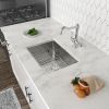 Lordear 32 Inch Undermount Kitchen Sink Single Bowl 16 Gauge Stainless Steel Sink